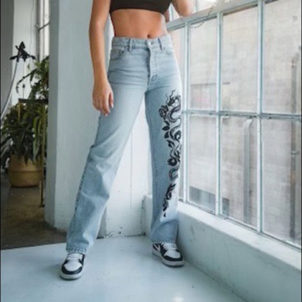 Revice super 80’s/1984 dragon jeans.